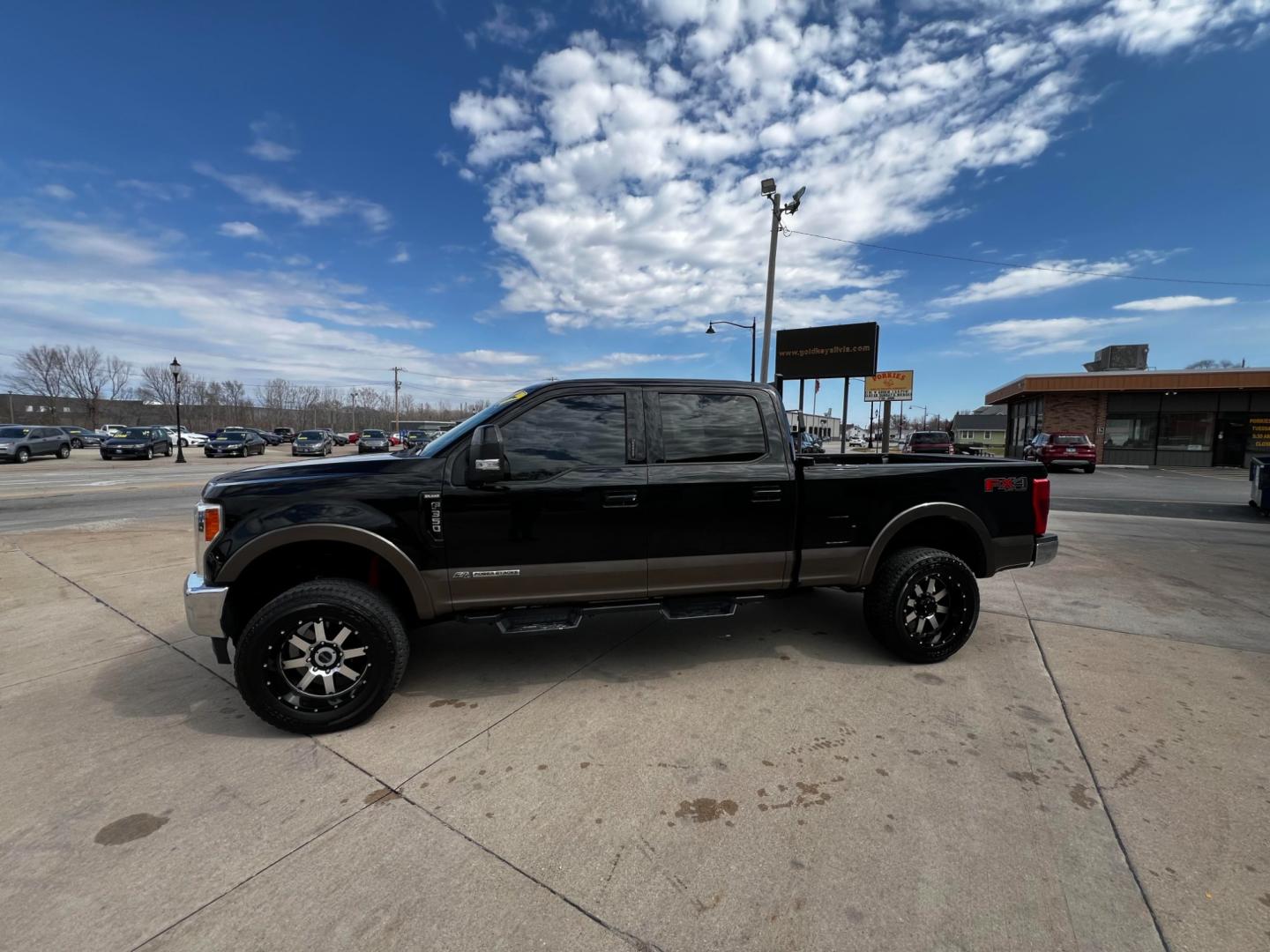 2017 Black /Black/Brown Premium Leather Ford F-350 SD King Ranch Crew Cab Long Bed 4WD (1FT8W3BT9HE) with an 6.7L V8 OHV 16V DIESEL engine, 6A transmission, located at 104 1st Avenue, Silvis, IL, 61282, (309) 755-9511, 41.515156, -90.425377 - Every king deserves a truck that pull over the enemy lord's castle. Here at Gold Key we have a 2017 F-350 KING RANCH that turn you from a local lord to the King of the Castle. Stop on in at 104 1st Ave in Silvis, IL or call us at (309) 755-9511 to get more information on this beast of a truck! - Photo#2